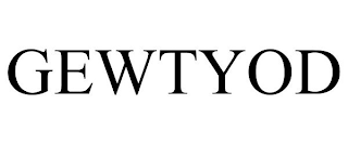 GEWTYOD