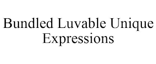 BUNDLED LUVABLE UNIQUE EXPRESSIONS