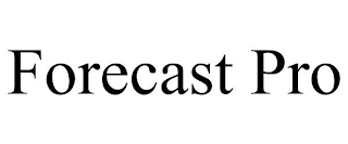 FORECAST PRO