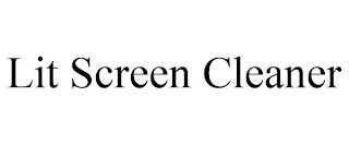 LIT SCREEN CLEANER