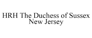 HRH THE DUCHESS OF SUSSEX NEW JERSEY