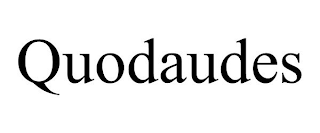 QUODAUDES