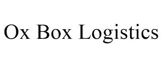 OX BOX LOGISTICS