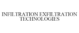 INFILTRATION EXFILTRATION TECHNOLOGIES