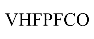 VHFPFCO