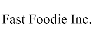 FAST FOODIE INC.