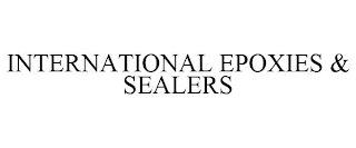 INTERNATIONAL EPOXIES & SEALERS