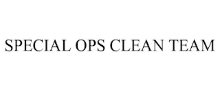 SPECIAL OPS CLEAN TEAM