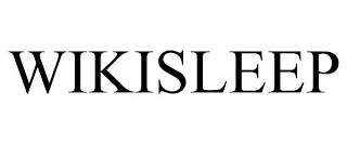 WIKISLEEP
