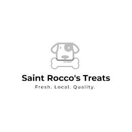 SAINT ROCCO'S TREATS FRESH. LOCAL. QUALITY.