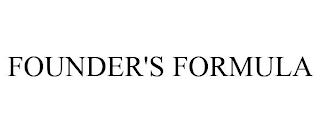 FOUNDER'S FORMULA