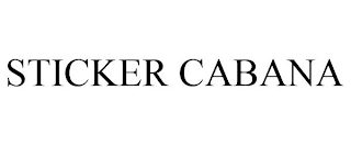STICKER CABANA
