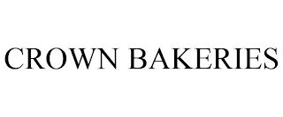 CROWN BAKERIES