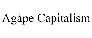 AGÁPE CAPITALISM