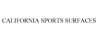 CALIFORNIA SPORTS SURFACES