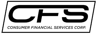 CFS CONSUMER FINANCIAL SERVICES CORP.