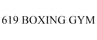 619 BOXING GYM