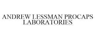 ANDREW LESSMAN PROCAPS LABORATORIES