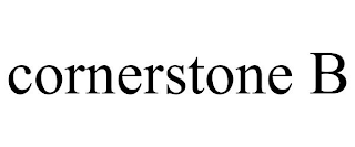 CORNERSTONE B