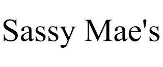 SASSY MAE'S