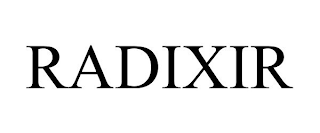 RADIXIR