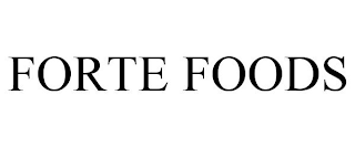 FORTE FOODS