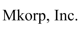 MKORP, INC.