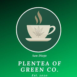 SAN DIEGO PLENTEA OF GREEN CO. EST. 2020