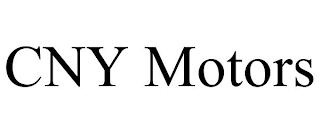 CNY MOTORS