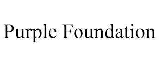 PURPLE FOUNDATION