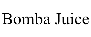 BOMBA JUICE