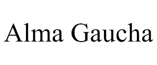 ALMA GAUCHA