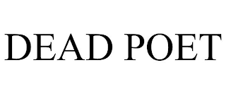 DEAD POET