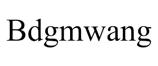 BDGMWANG