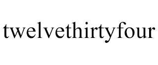 TWELVETHIRTYFOUR