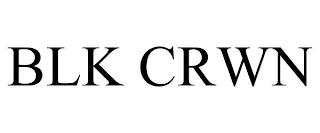 BLK CRWN