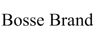 BOSSE BRAND