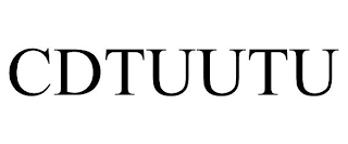 CDTUUTU