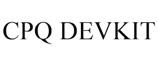 CPQ DEVKIT