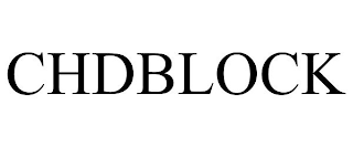 CHDBLOCK