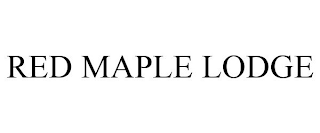 RED MAPLE LODGE