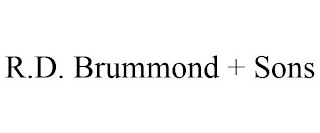 R.D. BRUMMOND + SONS