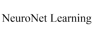 NEURONET LEARNING