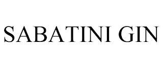 SABATINI GIN