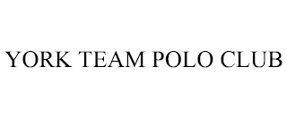 YORK TEAM POLO CLUB