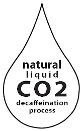 NATURAL LIQUID CO2 DECAFFEINATION PROCESS