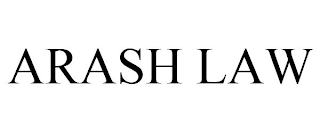 ARASH LAW