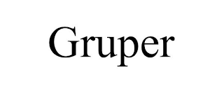 GRUPER