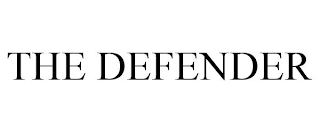 THE DEFENDER