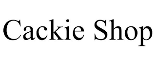 CACKIE SHOP